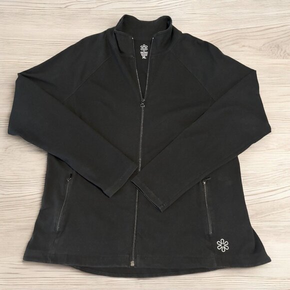 Old Navy "Go Out Get Active" black full zip jacket - Picture 1 of 9